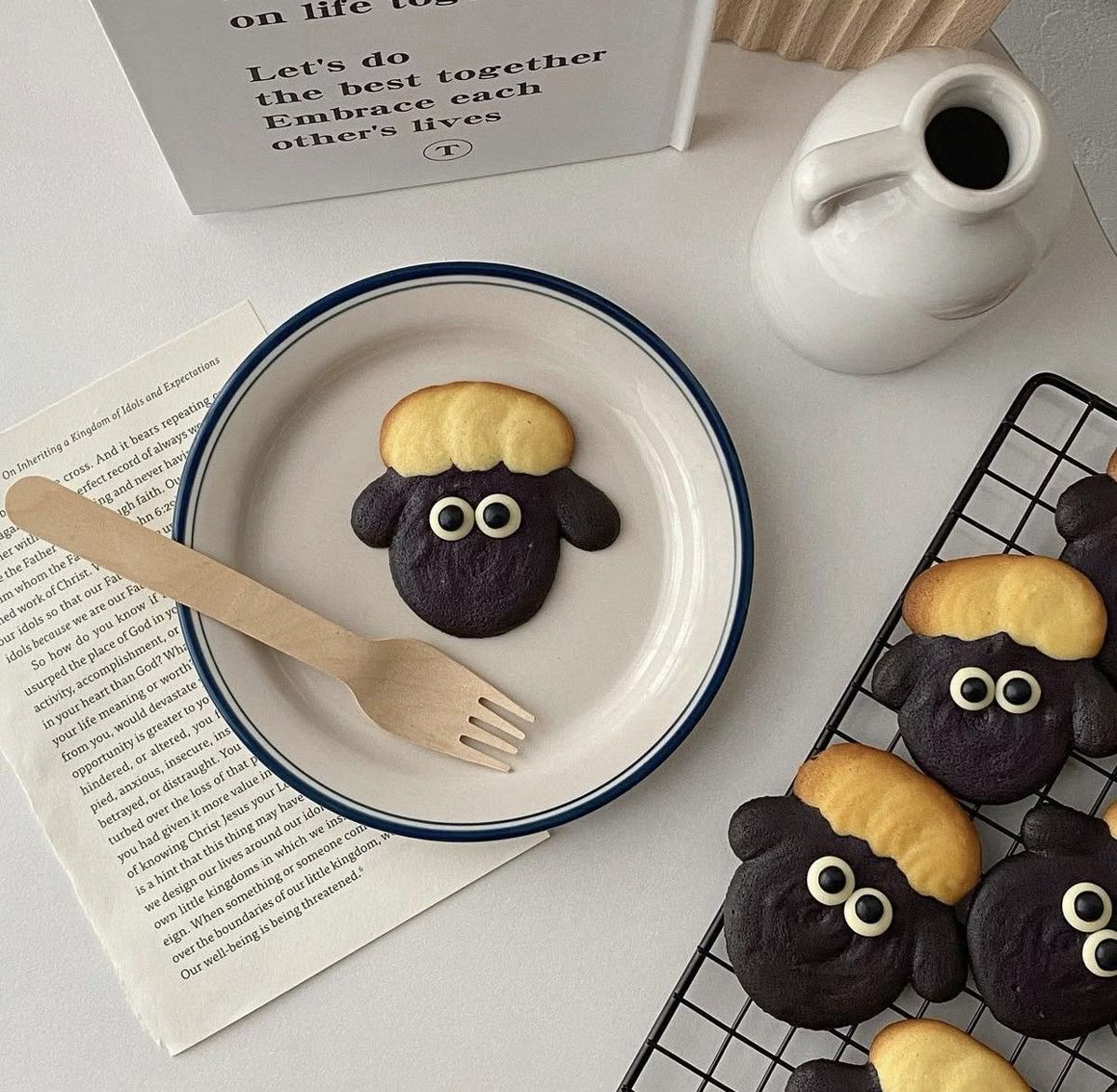 Earl Grey Fig Cookies