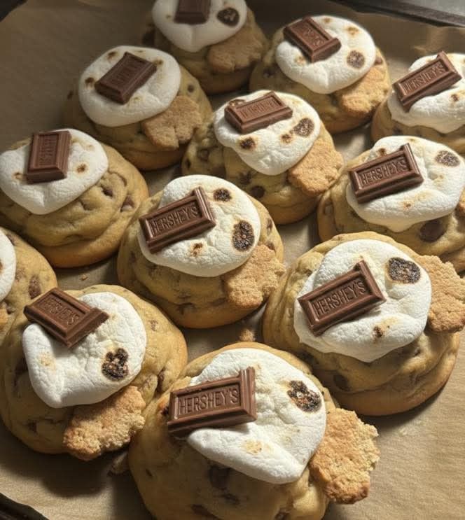 Coffee Almond Cookies